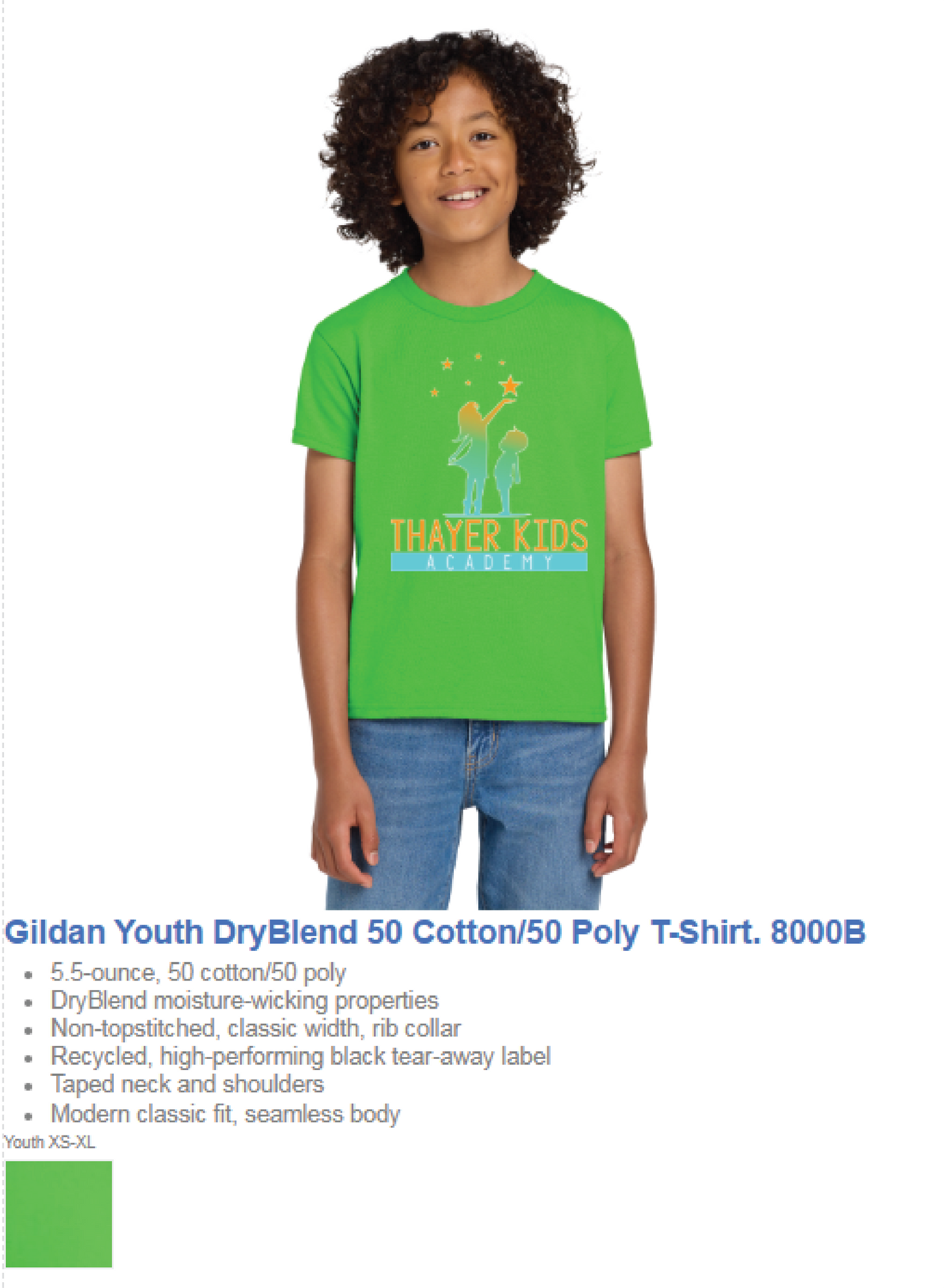 Thayer Kids Academy (Adult & Youth T-shirts)